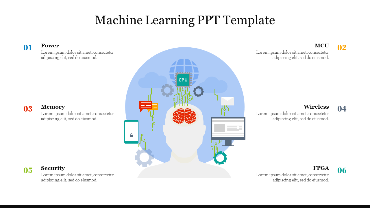 Machine Learning PPT Template